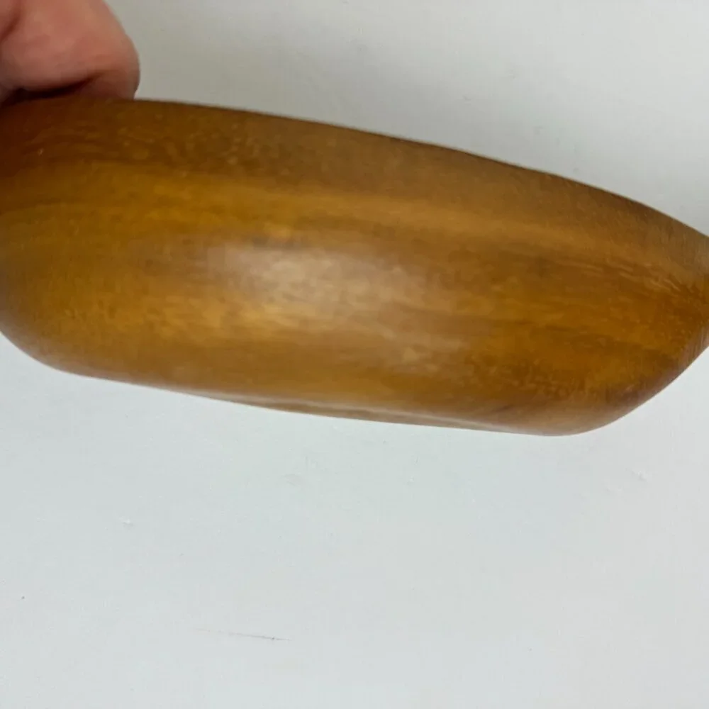 Vintage Pineapple Wooden Bowl